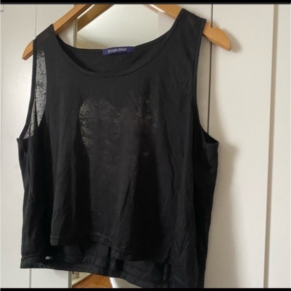 OCEAN Drive Black Tank Top Size S
Lightweight - Picture 2 of 8